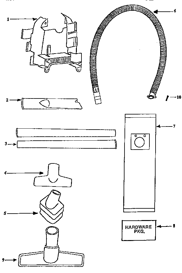 Attachment parts