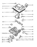 Nozzle and motor assembly