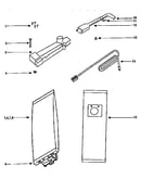 Handle and bag housing