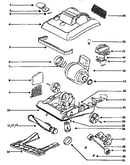Nozzle and motor assembly