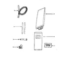 Eureka 7609AT bag housing diagram