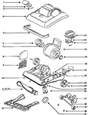 Nozzle and motor assembly