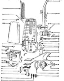 Handle and bag housing