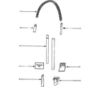 Eureka 4321AT attachment parts diagram
