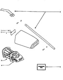 Handle and bag housing