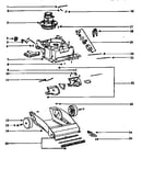 Nozzle and motor assembly
