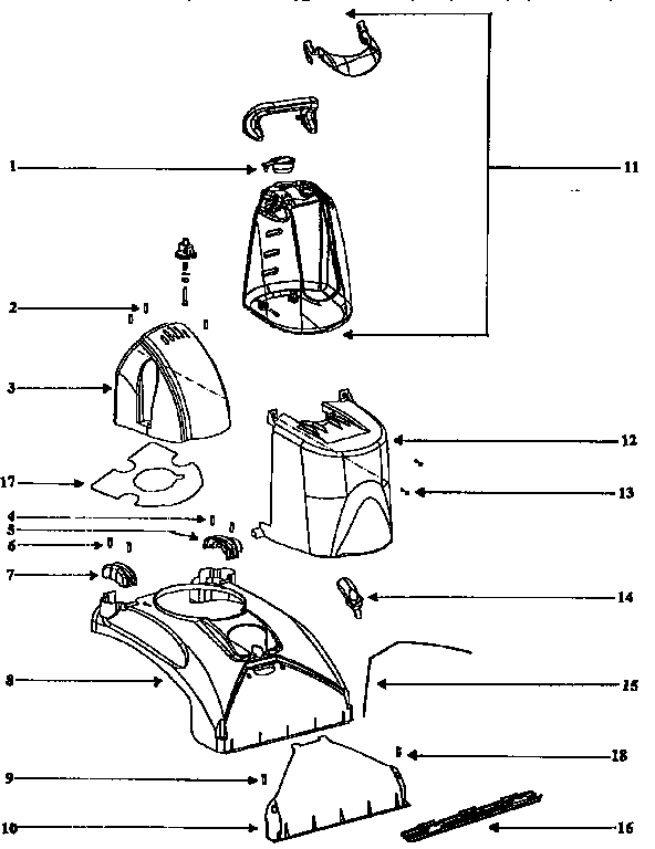 Dispensing tank assembly