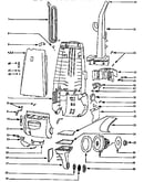 Handle and bag housing