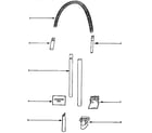 Eureka 4335ATM hose assembly diagram