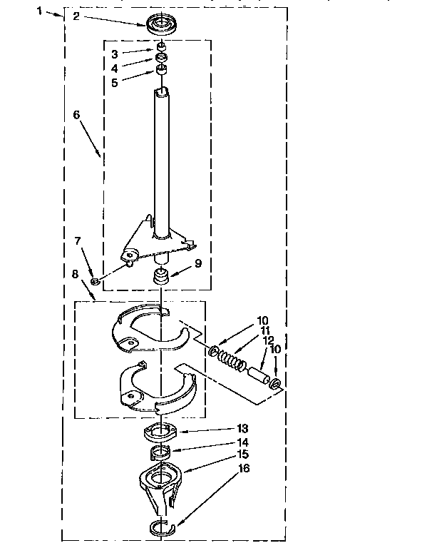 BRAKE AND DRIVE TUBE 388952