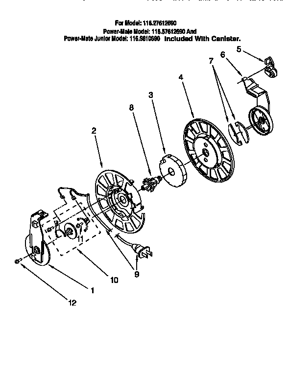 Power cord reel