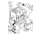 Kenmore 110LGR5644EQ0 cabinet diagram