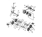Craftsman 247885570 wheel assembly diagram