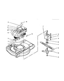 Fuel tank and blade assembly