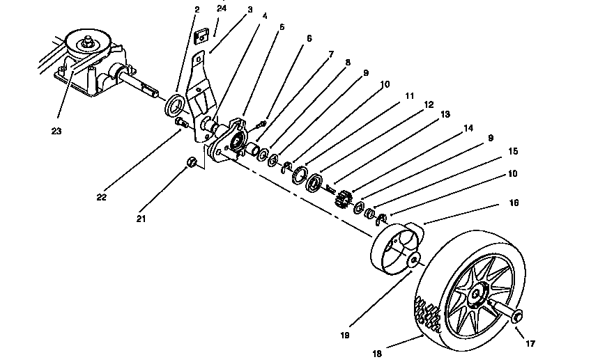 Rear axle assembly
