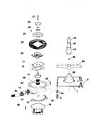 Motor, heater, and spray arm details