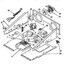 Door latch and control