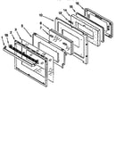 Oven door