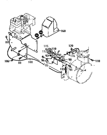 Frame components assembly