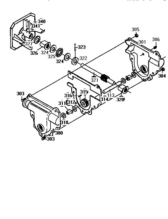 Gear case assembly