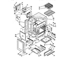 Whirlpool SS385PEBH1 oven and drawer diagram