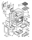 Oven and drawer