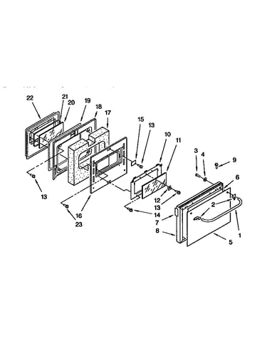 Oven door