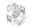 Whirlpool RF3500XEW0 chassis diagram