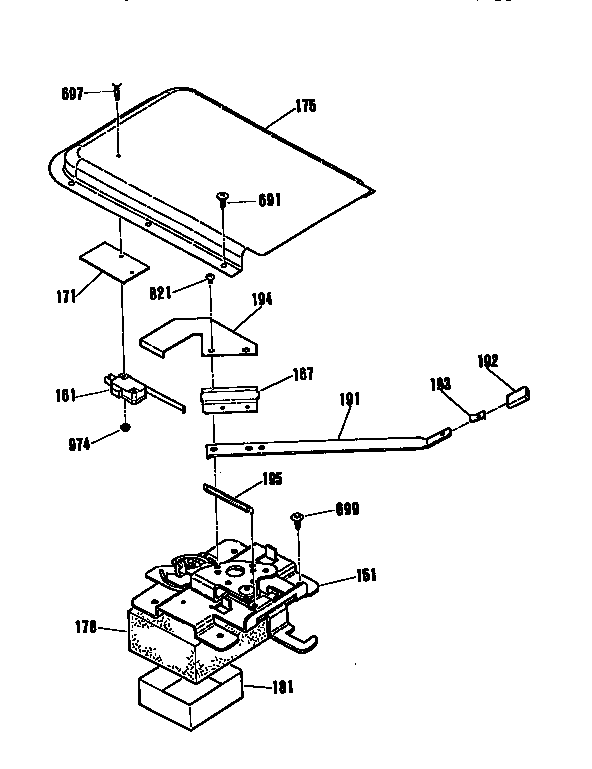 Door lock section