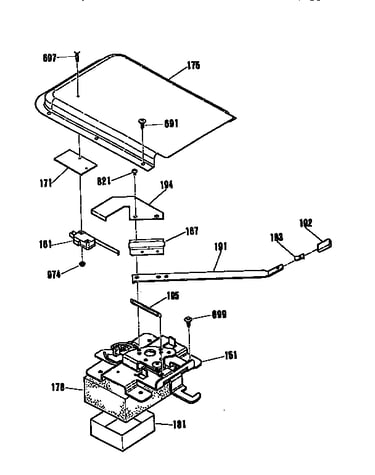 Door lock section