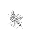 Mulch plate& wheel assembly