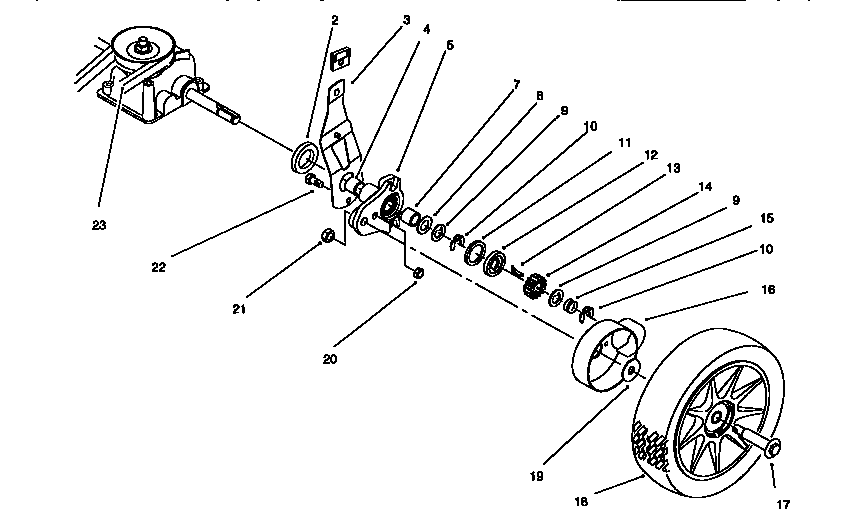 Rear axle assembly