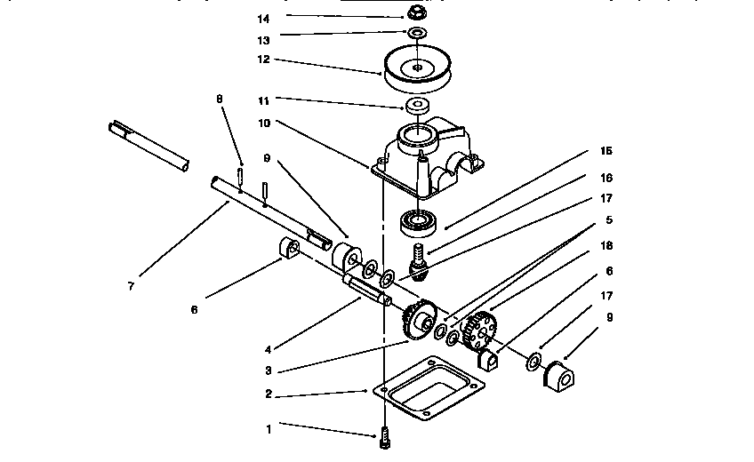 Gear case assembly