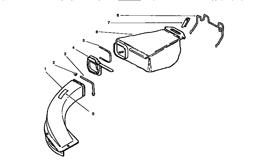 Rear catcher assembly