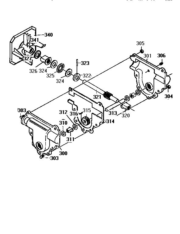 Gear case assembly