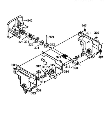 Gear case assembly