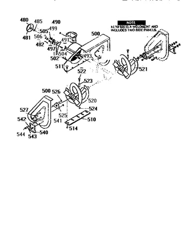 Auger housing assembly