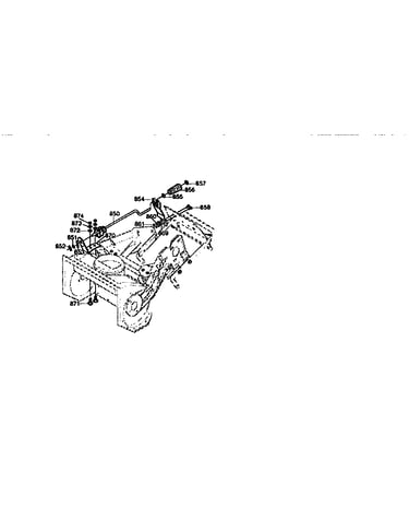 Chute control rod assembly