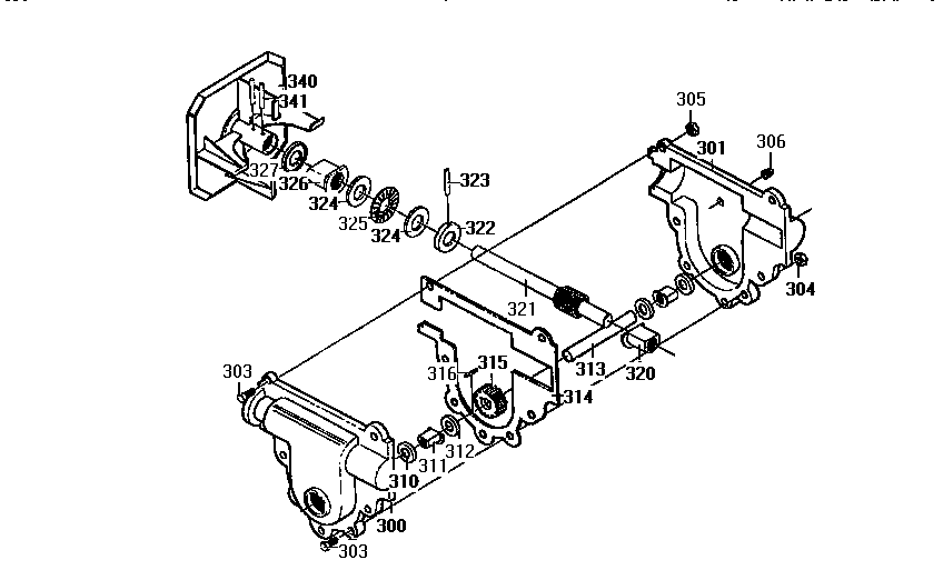 Gearcase assembly