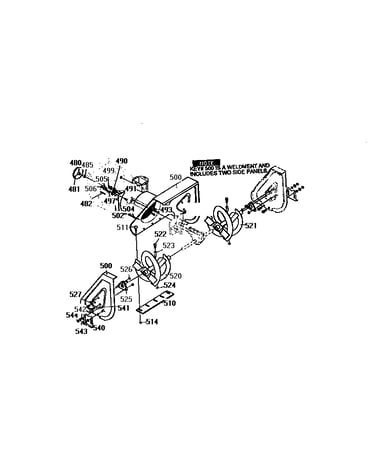 Auger housing assembly