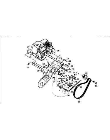 Engine/drive assembly