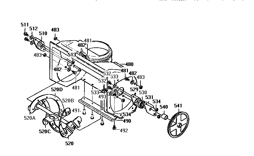 Auger housing assembly