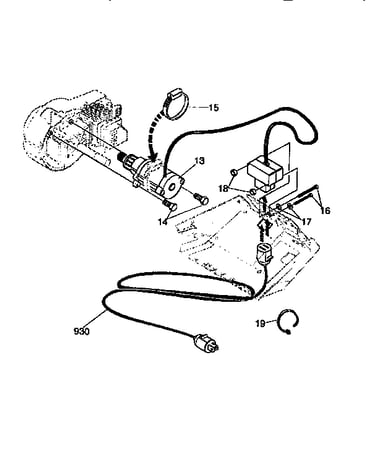 Electric start assembly