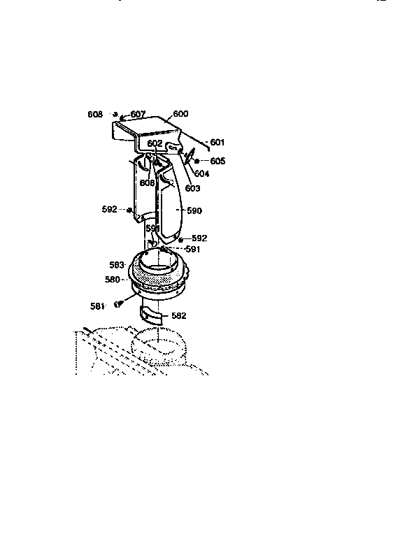 Discharge chute assembly