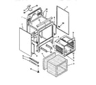 KitchenAid KERH507YBL5 oven chassis diagram