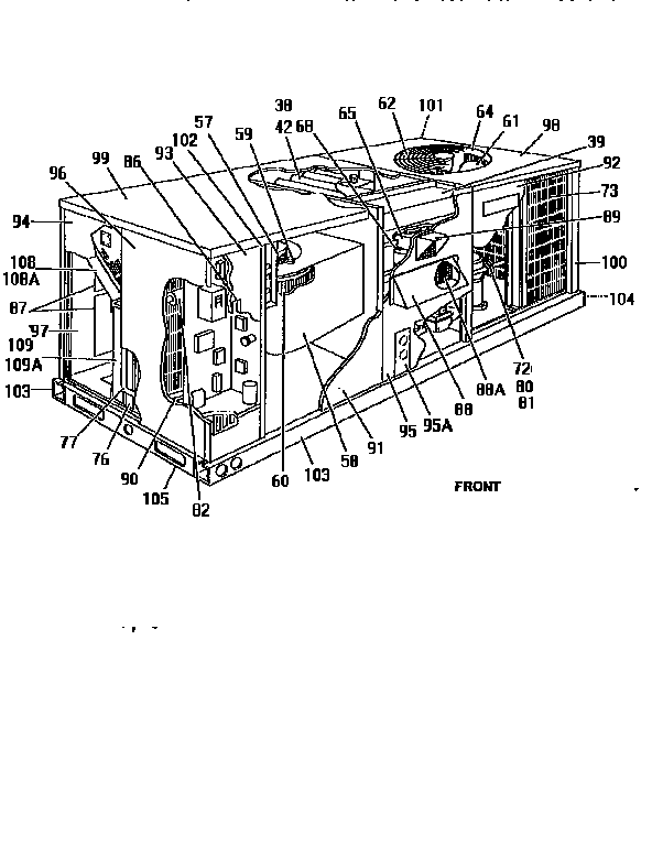 Single package gas/electric