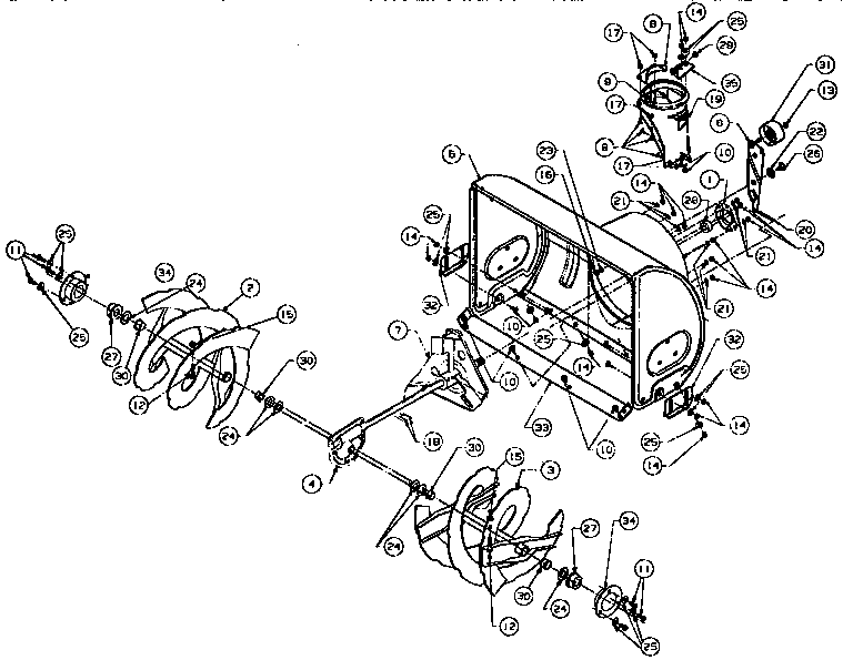 Tine assembly