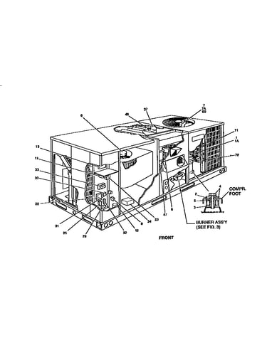 Single package gas/electric