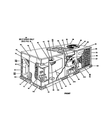 Single package gas/electric