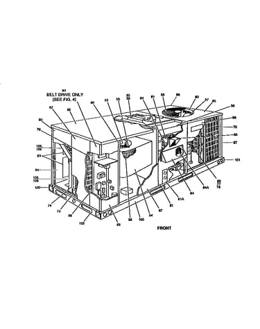 Single package gas/electric